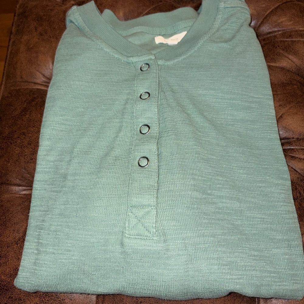 Maurices Seafoam Green Button Down Shirt